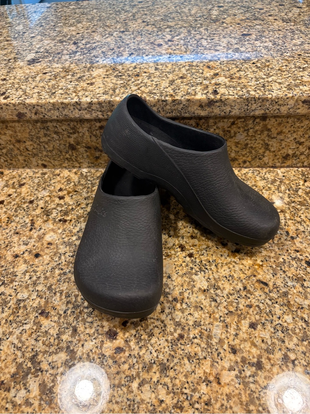 Birkenstock Super Birki Mules 37 US 6-6.5 Wide Navy Blue